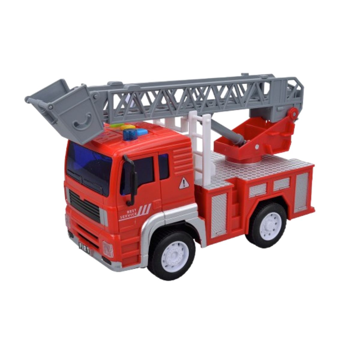 Caminhão De Fricção Bombeiro Sortido Com Som E Luz - Dm Toys Caminhão De Fricção Bombeiro Sortido Com Som E Luz - Dm Toys